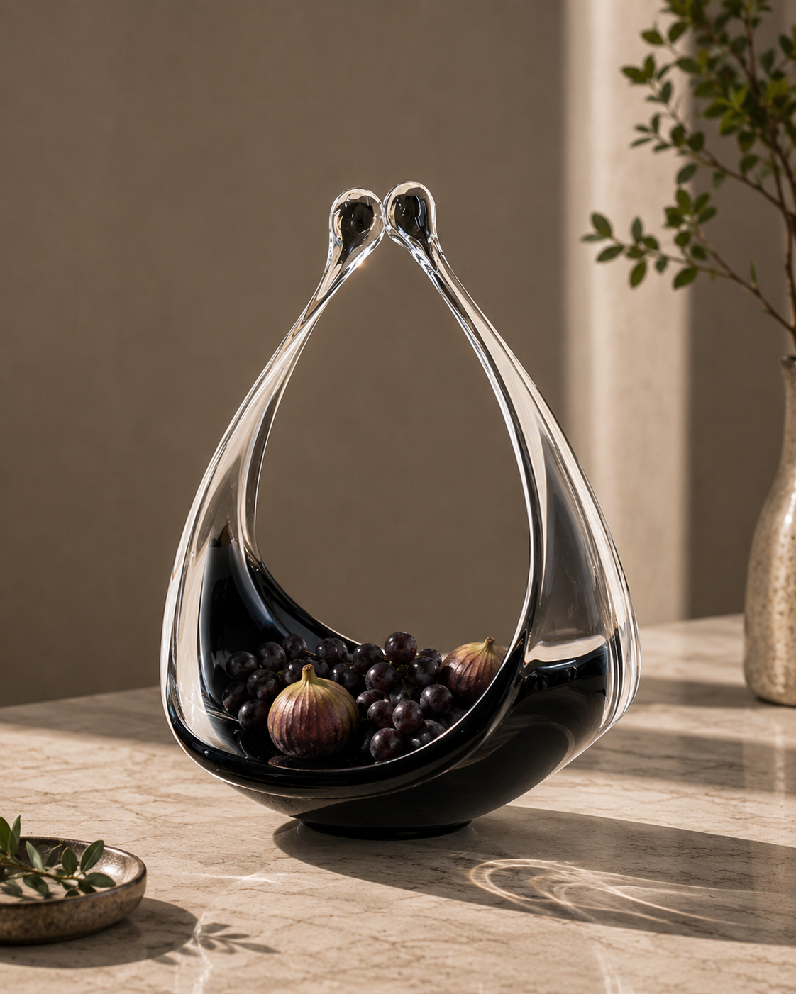 Crystal Infinity Fruit Bowl
