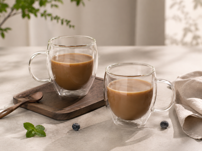 Nordic Double Wall Mug Set