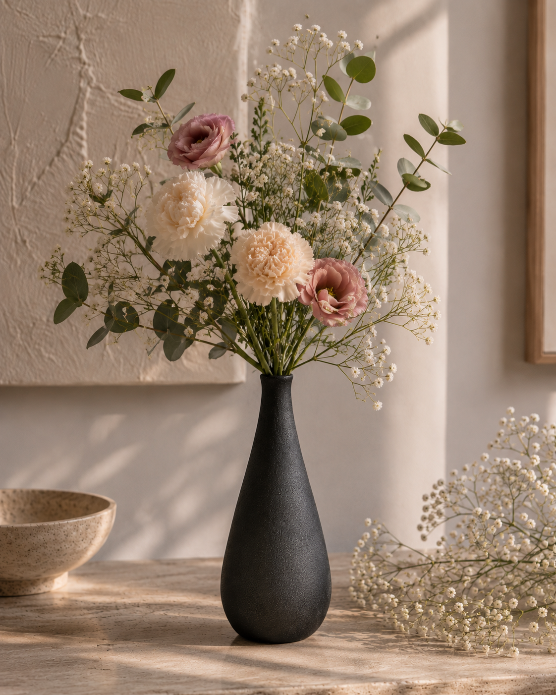 Stone Silhouette Vase