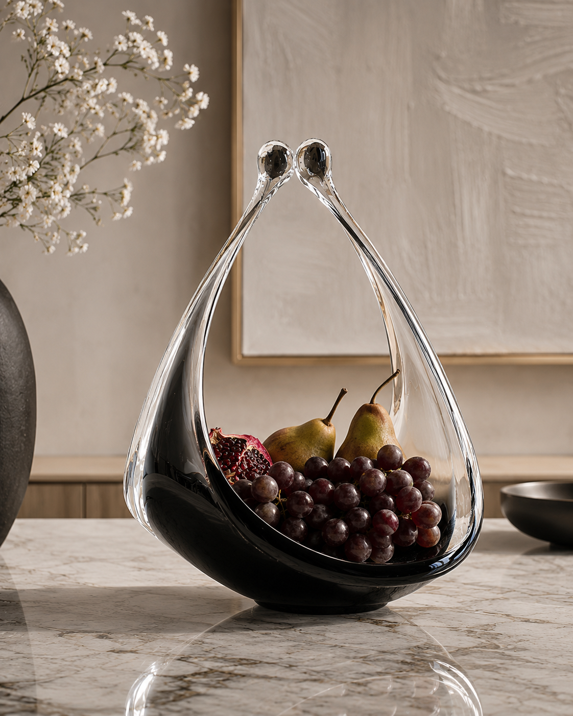 Crystal Infinity Fruit Bowl