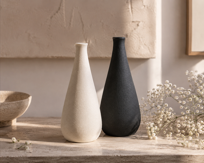 Stone Silhouette Vase
