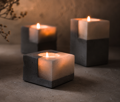 Nordic Concrete Tea Light Holder
