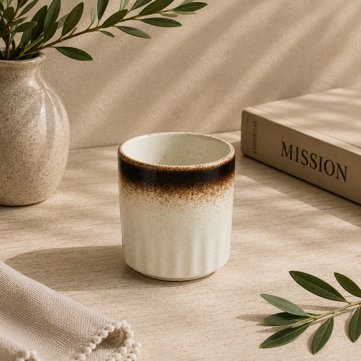 Nordic Ceramic Tea Cup