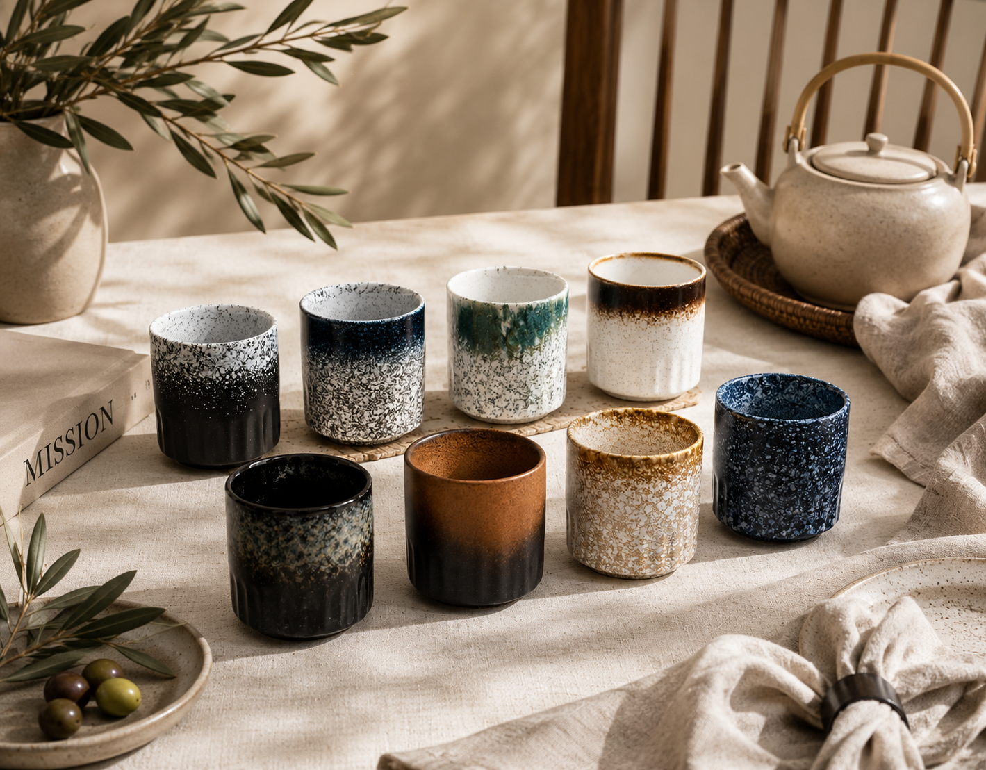 Nordic Ceramic Tea Cup