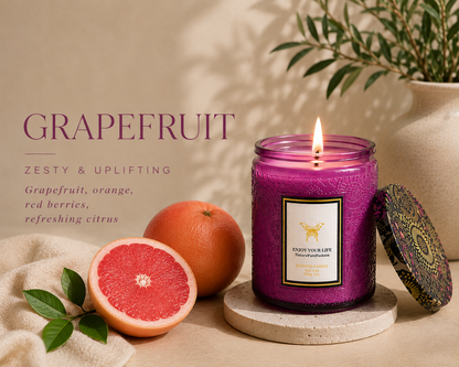 Decorative Glass Aromatherapy Candle